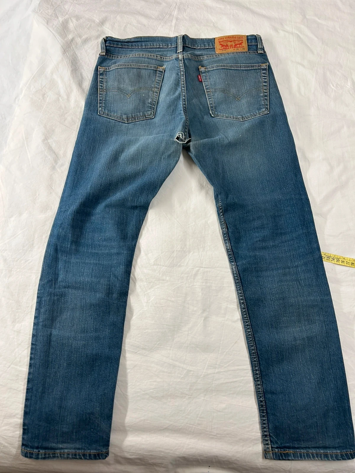 Navy blue Levi's jeans lot 510 w31 l30 – photo 13